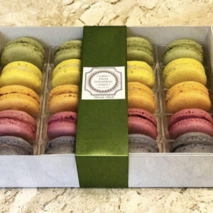 Caixa 20 Macarons c/ Berço Cristal